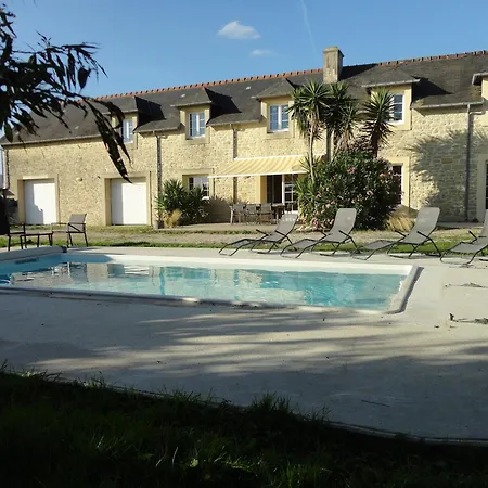 Les Petites Landes - Piscine Privee Proche Plages Ferienhaus Cricqueville-en-Bessin