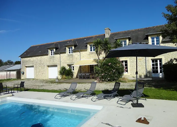 Les Petites Landes - Piscine Privee Proche Plages * Cricqueville-en-Bessin